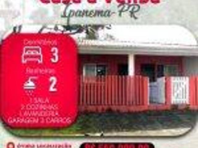 #75 - Casa para Venda em Pontal do Paraná - PR - 1
