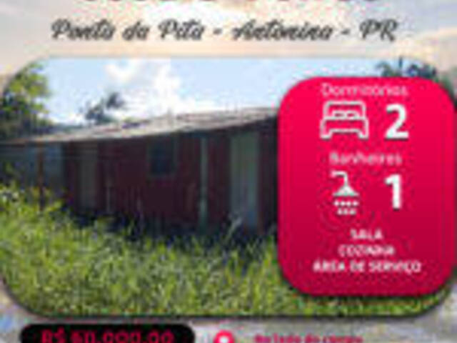 #110 - Casa para Venda em Antonina - PR - 1