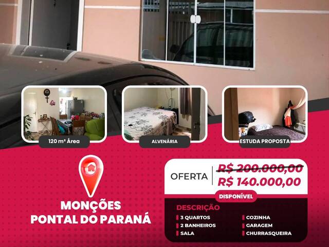 #151 - Casa para Venda em Pontal do Paraná - PR - 1